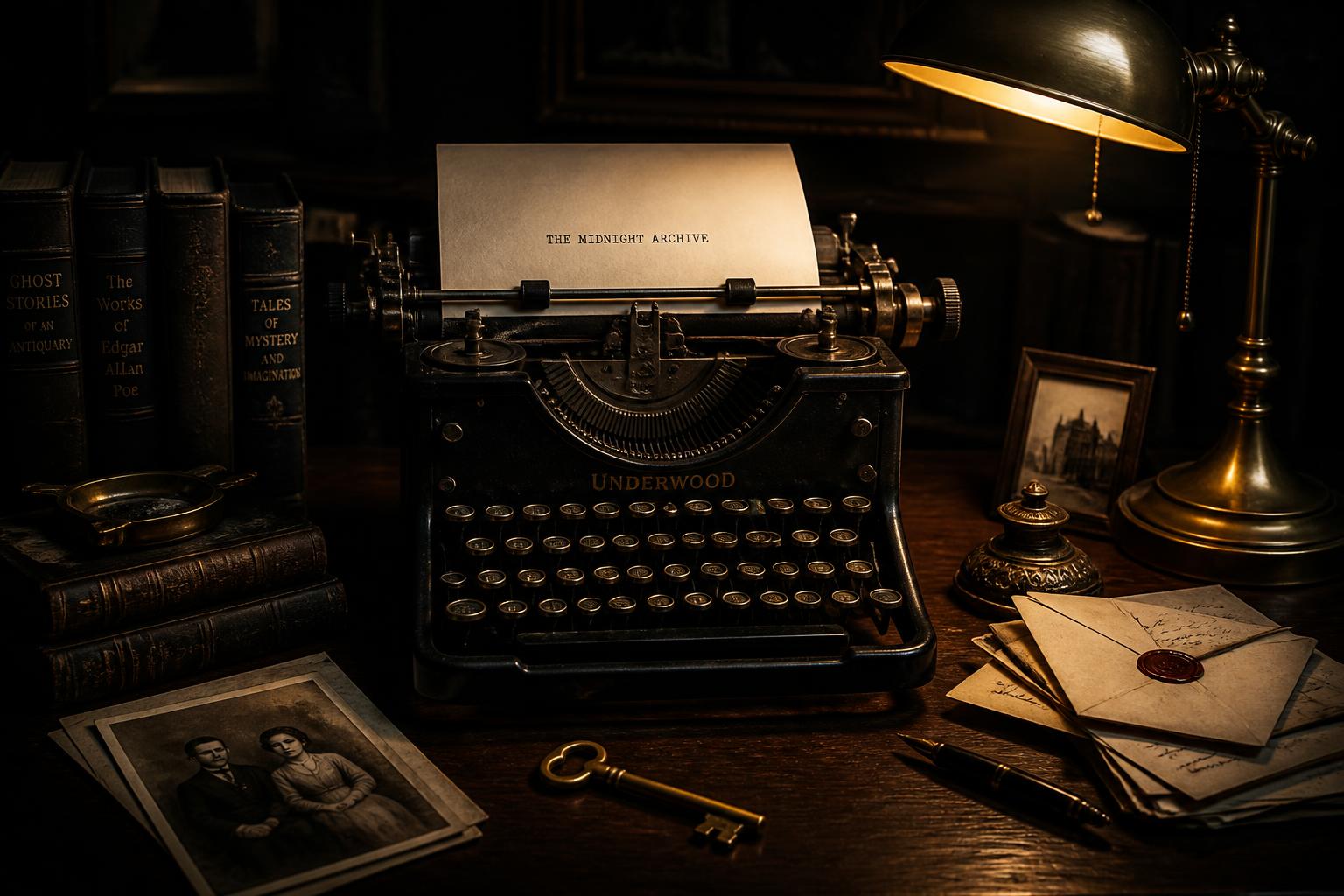 Antique typewriter